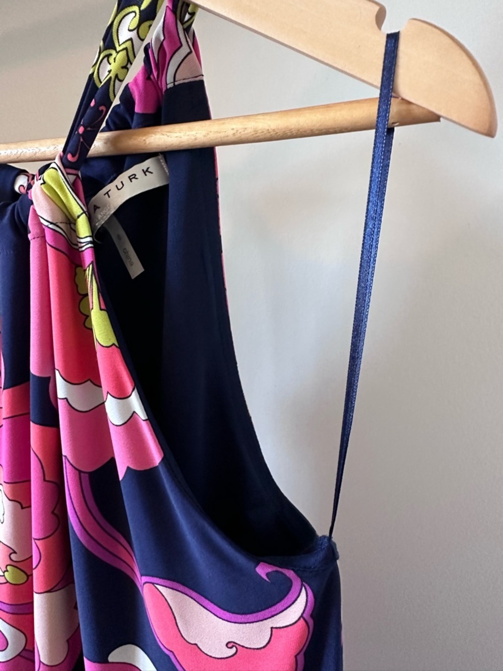 Trina Turk Vacaciones Printed Halter Dress - Picture 5 of 10
